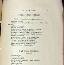 "Course of Study for the Public Schools of the City of Deadwood, South Dako