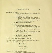 "Course of Study for the Public Schools of the City of Deadwood, South Dako