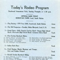 Second day of the Days of '76 rodeo