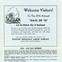 Second day of the Days of '76 rodeo