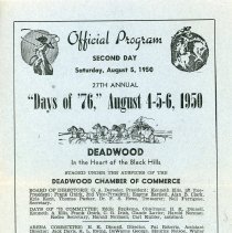 Second day of the Days of '76 rodeo