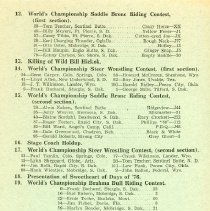 First day of the Days of '76 rodeo