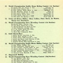 Final day of the Days of '76 rodeo