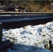 Snow covered roof top