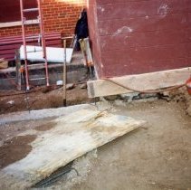 Site preparation for addition construction