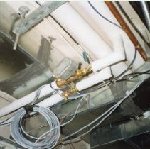 New plumbing, heating and electrical work