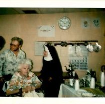 Volunteer Day, May 1981, Susie Schroeder, Grandson, St. Flavia.
