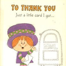 Thank You Card from Phyllis Carter