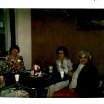 Dorsett Home Visits, Betty Melton, Betty Fry, Visitor, September 30, 1981