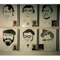 Hospital doctor caricatures