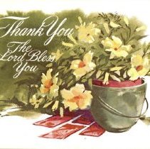 Thank you note from Sister Benedict