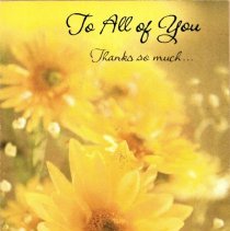 Thank You Card from Cheryl