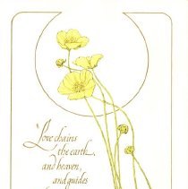 Wedding Invitation for Victoria Pauling and Kelly Oglesby