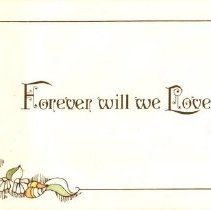 Reiling & Geffre wedding invitation