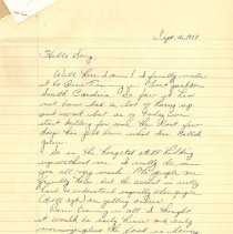 Letter to 2nd floor hospital staff from Margaret Coneley