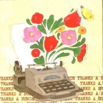 Thank you note from Regena