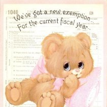 Thank you card from the Holmans