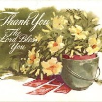 Thank you note from Sister Benedict