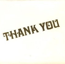 Thank you note from Jill Haag