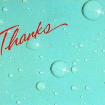 Thank you card from Mary Bieber