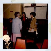 Unidentified women conversing