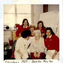 Fern Allen and nurses
