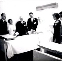 Group listening to a presentation