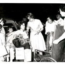 Disaster drill participants