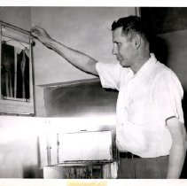 Doctor examining an X-Ray
