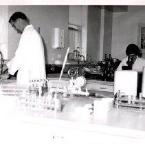 Hospital laboratory technicians