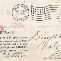 W.E. Adams Automobile