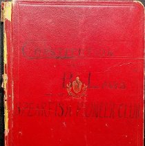 Constitution and By-Laws of hte Spearfish Pioineer Club