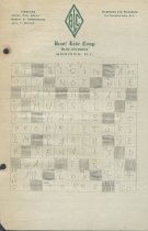 Brant Lake Camp [crossword puzzle] and Norwood and St. Lawrence Railroad Company [running slip]