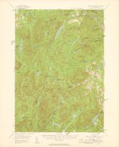 Annotated U.S.G.S. quadrangle maps of Adirondacks