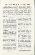 Wilderness Areas in the Preserve?