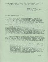 Members and Friends of the C. C. F. P. : It now appears that the Adirondack