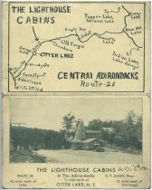 The Lighthouse Cabins in the Adirondacks : 1/2 mile North of Otter lake, N.