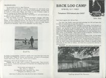 Back Log Camp : Sabael, N.Y.