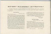 The Osgood Portable Canvas Boat Manufactured by the Osgood Portable Boat Co