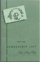 1967-1968 Membership List / Lake Placid Club