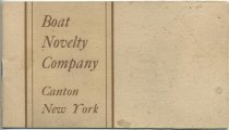 Boat Novelty Company, Canton, New York