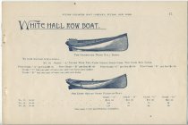 Boats and Fittings / Fulton Pleasure Boat Company, Fulton, N.Y.
