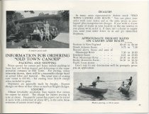 Old Town Canoes & Boats, 1950