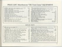 Old Town Canoes & Boats, 1950