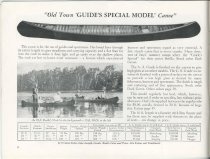 Old Town Canoes and Boats, 1954
