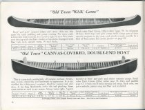 Old Town Canoes and Boats, 1954