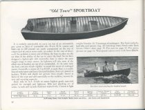 Old Town Canoes and Boats, 1954