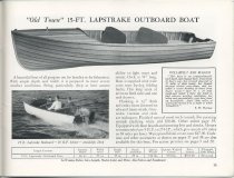 Old Town Canoes and Boats, 1954