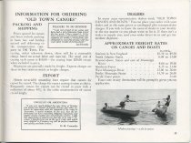 Old Town Canoes and Boats, 1954