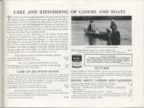 Old Town Canoes and Boats, 1954